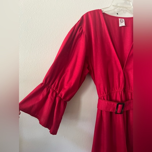 Elf Peony Linen Dress - Picture 9 of 16